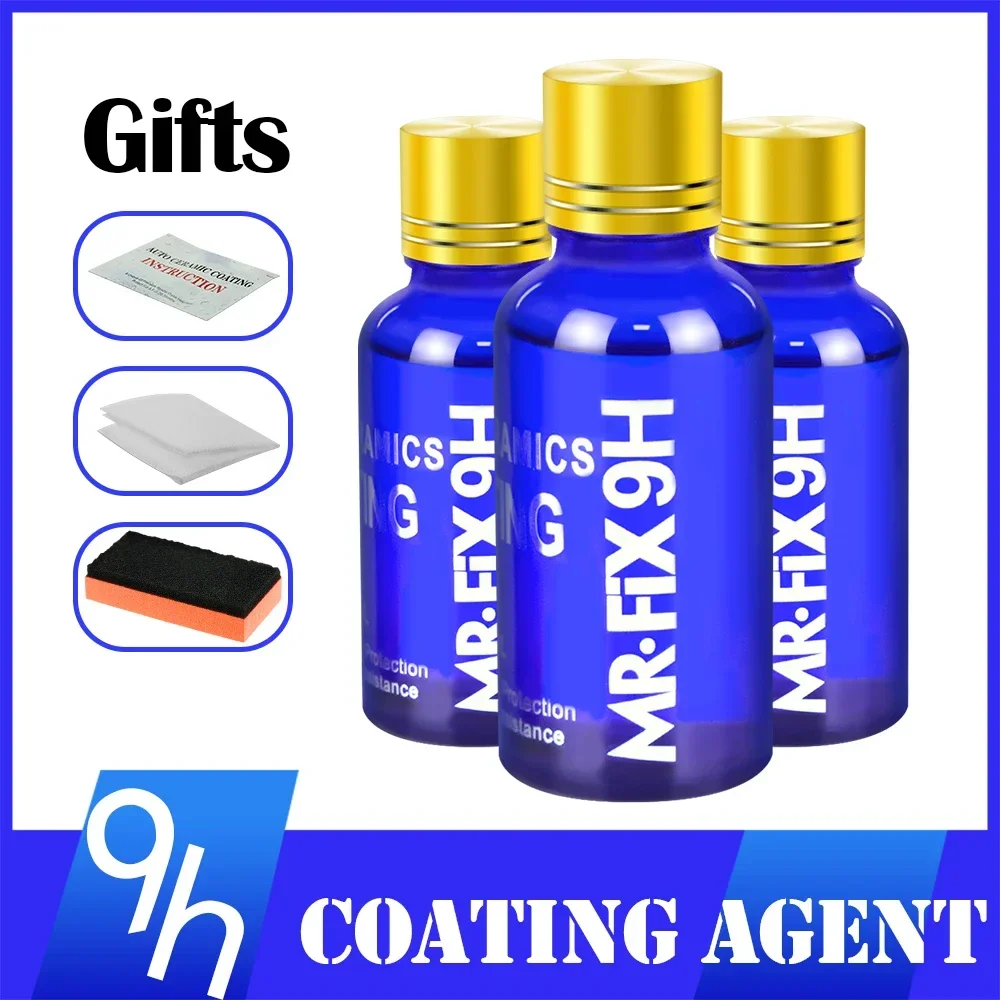 Nano Liquid Coating - Set di 3 Rivestimenti Ceramici Liquidi