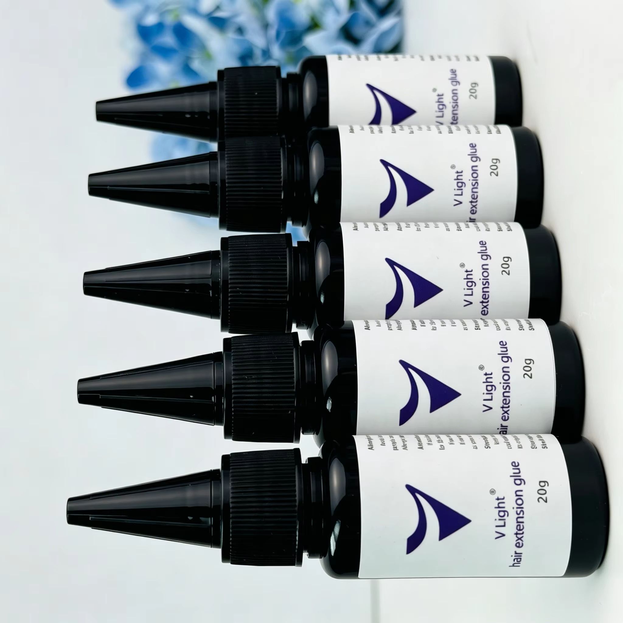 Liquid Uv Glue Kit - Kit Colla per Extension Capelli con