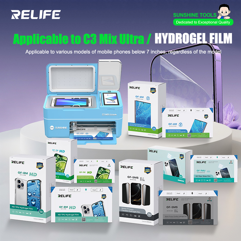 RELIFE GF-1M GF-5MS Pellicola  - Screen Protector Cutter recensione e prezzo