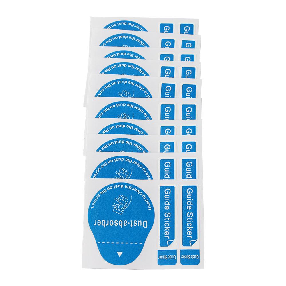 Adesivo guida per vetro temper - Dust Removal Sticker recensione e prezzo