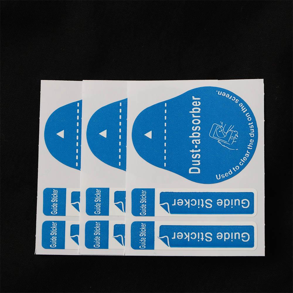 Adesivo guida per vetro temper - Dust Removal Sticker recensione e prezzo