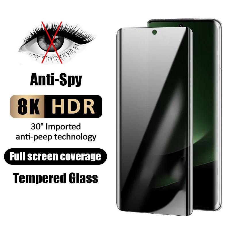 Vetro temperato anti-spia con  - Curved Edge Screen recensione e prezzo